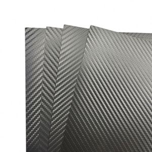 Service de découpe sur mesure en usine de rouleaux de feuilles de plastique noir en polypropylène (PP) à motif fibre de carbone - Product Image 4