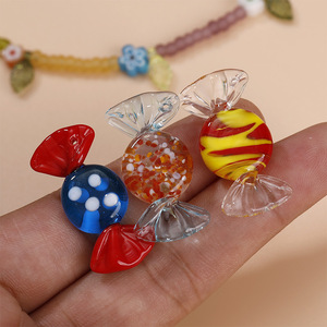 Pièces décoratives en verre écologiques pour bonbons, idéales pour les fêtes du Poisson d'avril et la rentrée scolaire, vente en gros en vrac - Product Image 4