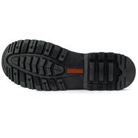 Chaussure de sécurité industrielle en cuir de vachette à embout d'acier Good Year Welt pour hommes, EH, pour la construction, la protection et le travail