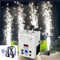 Machine à feux d'artifice Spark 750W avec télécommande sans fil, effet de fontaine de flamme pour DJ, discothèque, mariage, fête, scène
