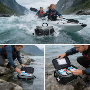 Sac isotherme flottant étanche et isolé, glacière portable anti-fuite pour la pêche, le kayak, la randonnée, le stockage médical <span class=keywords><strong>d</strong></span>'urgence - Product Image 4