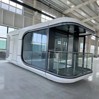 Maisons modulaires écologiques imperméables en structure acier haut de gamme Sinoy, maison-capsule préfabriquée, hôtel mobile de 40 pieds, couleur personnalisée