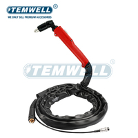 Torche de découpe et de soudage professionnelle TEMWELL SG51, pistolet de découpe manuel de remplacement, câble plaqué cuivre de 4 m, 60 A pour la découpe de métaux LGK60