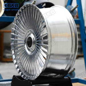 Individuelle Geschmiedete 40-Speichen-Alufelgen 17 18 19 20 21 22 23 24 Zoll für Mercedes W221 W222 W223 W212 W213 Pkw - Product Image 2