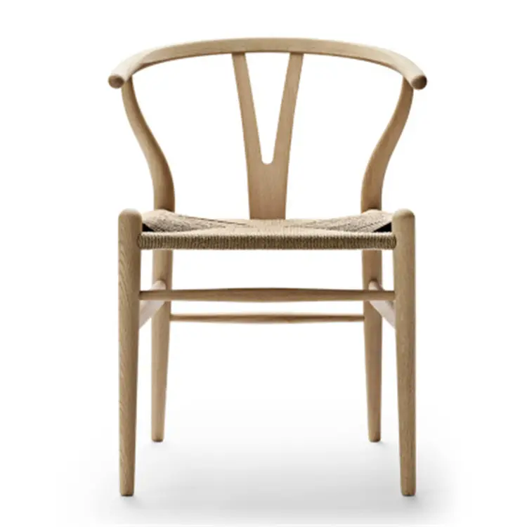 Sedie da pranzo del produttore cinese sedia da pranzo di Design personalizzato con sedie con cuscino in rattan