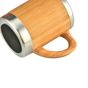 Gobelet <span class=keywords><strong>300ml</strong></span> Bouteille écologique en bambou Acier inoxydable Tasse de voyage - Product Image 4