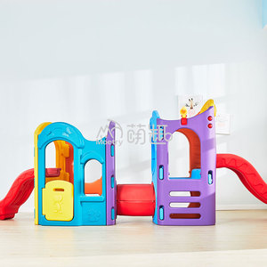 Moetry trong nhà ngoài trời nhựa trượt đầy màu sắc Toddler bé trượt cho mầm non daycare sân sau sân chơi - Product Image 3