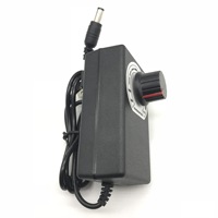 Adaptateur réglable 100V-240V AC vers DC 3V-12V 2A, chargeur d'alimentation électrique, souffleur d'air 5.5mm