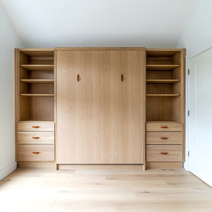 <span class=keywords><strong>Letto</strong></span> a scomparsa moderno su misura in legno, <span class=keywords><strong>letto</strong></span> a parete salvaspazio modulare per appartamento e casa con armadio - Product Image 3