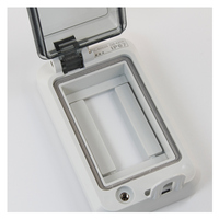 Boîte de protection étanche IP67 en PVC WNZJ CZ-03 pour disjoncteur, boîte de distribution d'énergie industrielle extérieure 220V/400V, fibre optique