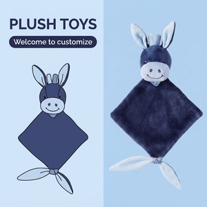 Couverture de sécurité pour bébé en coton PP, motif <span class=keywords><strong>licorne</strong></span>, en gros, doudou unisexe en peluche pour bébé - Product Image 1
