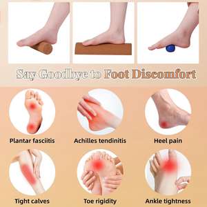 Wellshow Sport piede caviglia sollievo dolore attrezzatura esercizio equilibrio stabilità massaggiatore per fascite plantare dolore al tallone Achille - Product Image 3