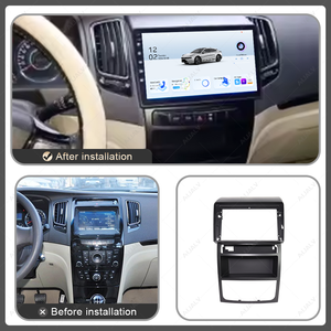 Aijia Usine directement Vente entière 9 pouces <span class=keywords><strong>Lecteur</strong></span> <span class=keywords><strong>DVD</strong></span> de voiture Android Frame Screen Panel pour GEELY Emgrand GC7 2012-2013 avec câble - Product Image 3