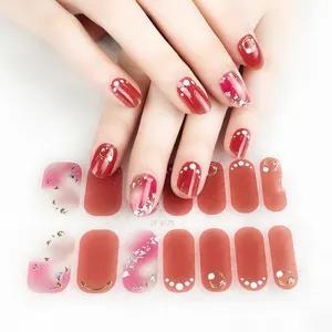 Adesivo para envoltório de unhas, venda quente, novo, adesivo de nail art, impressora