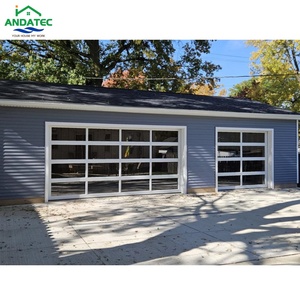 <span class=keywords><strong>Puerta</strong></span> de <span class=keywords><strong>garaje</strong></span> <span class=keywords><strong>seccional</strong></span> de panel de vidrio templado <span class=keywords><strong>con</strong></span> marco de aluminio de diseño moderno <span class=keywords><strong>con</strong></span> superficie terminada para villas - Product Image 4