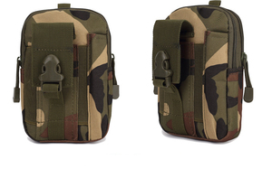 Riñonera universal de camuflaje para exteriores, bolsa de cintura EDC para exteriores, funda para teléfono, bolsillo para <span class=keywords><strong>Gadget</strong></span> para pescar, correr, senderismo - Product Image 5
