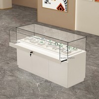 Vitrines de présentation multifonctionnelles pour bijoux, téléphones portables, lunettes, figurines, objets de musée, rangement, comptoirs en verre 120x50x90cm