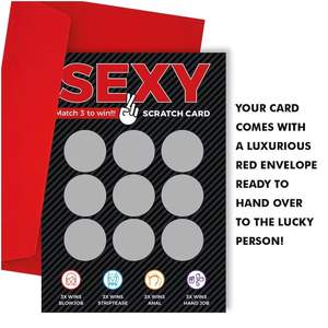 Tarjetas Rasca y Gana Sexuales Personalizadas para Adultos, Juego de Lotería Divertido, Productos Sexuales - Product Image 2