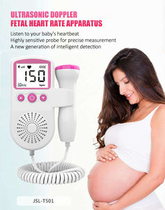 Estetoscopio Doppler Fetal Digital LCD Veterinario Portátil, Monitor de Latidos Fetales Prenatal por Ultrasonido - Product Image 6