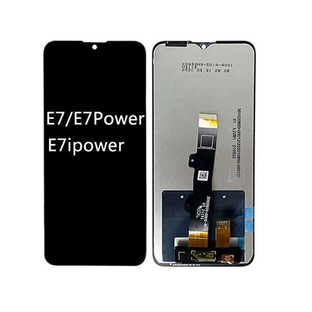 Full Assembly LCD Display Screen for MOTO E7 E7i Power Touch Screen Replacement for MOTOROLA E7 E7i Power LCD Display Screen