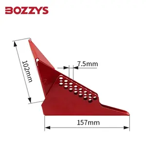 BOZZYS Sicherheit Multi-Person-Management-Verriegelung vorrichtung Stahl Standard-Kugel ventil Verriegelung Geeignet für DN8-DN50-DN200 ventil