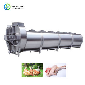 Máquina de producción de sacrificio de aves de corral de tiempo preciso Máquina de sacrificio de aves de corral de temperatura de agua de remojo y escaldado estable - Product Image 3