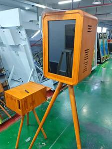 Espejo <span class=keywords><strong>de</strong></span> Madera para Selfies con Pantalla Táctil, Compatible con Teléfonos Inteligentes y Cámaras Réflex - Product Image 4