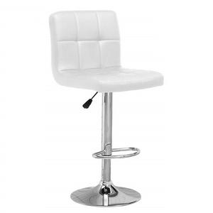 Moderno negro Pu cuero tapizado silla mostrador barato al por mayor Bar silla cocina Casino mostrador Bar silla taburete - Product Image 5