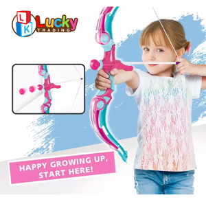 Ensemble arc et flèches LK Toys, série chasse, <span class=keywords><strong>jeu</strong></span> de plein air, jouet sportif en plastique, arbalète, ensemble de tir à l'arc - Product Image 3