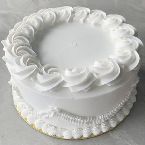 Símbolo Blanco de Pureza DIY para Boda, Modelo de Pastel de Crema Batida en Forma de Rosa Blanca Pura, Exquisitos Accesorios de Decoración para Fiestas y Exhibición - Product Image 4