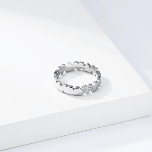 แฟชั่นเครื่องประดับแหวนสำหรับผู้หญิงเครื่องประดับแหวนสแตนเลสเครื่องประดับแหวนเครื่องประดับชุบทองแหวนหมั้นบาเกอันิลโล - Product Image 2