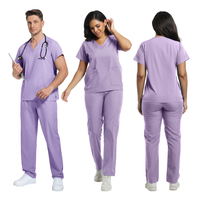 Tenues d'uniformes médicaux de haute qualité pour laboratoire, clinique, SPA, soins des pieds, gommages, avec logo OEM, pour hôpitaux vétérinaires et infirmières