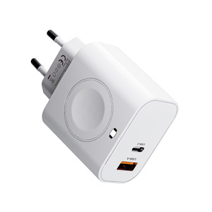 Chargeur sans fil 3-en-1 23W standard européen compatible avec Apple Watch 10 et Apple Watch 15, charge rapide. - Product Image 2