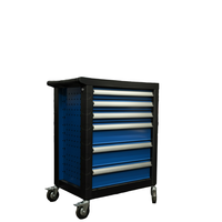 Equipo Profesional para Taller, Sistema de Almacenamiento de Herramientas Metálicas, Gabinete de Almacenamiento Móvil, Duradero, con 6 Cajones, Antipolvo, OEM/ODM
