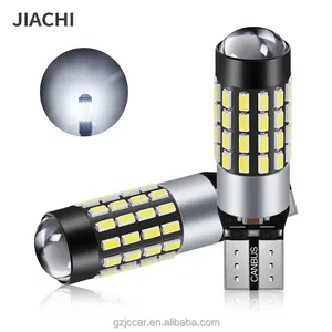 JiaChi Factory Canbus Sem Erro T10 5W5 Para Led Interior Fonte de Luzes Auto Car Reading Dome Wedge Tail Side Lâmpadas Branco 3014chip