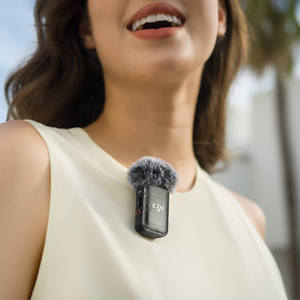 Original <b>Wireless</b> Lapel <b>Microphone</b> for Mic 2 (2TX+1RX+Charging Case) 250m Transmission 32-Bit Internal Record Interview - Product Image 6