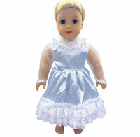 Vêtements personnalisés pour poupées de 18 pouces, chaussures et sacs de dessin animé doux et écologiques, accessoires de jeu pour filles, jouet en peluche fourni par l'usine