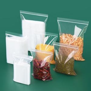 Fábrica vendas diretas transparente claro alimento plástico embalagem impermeável ziplock osso <span class=keywords><strong>PE</strong></span> saco - Product Image 3