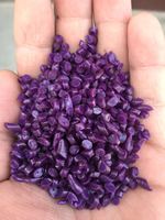 Granul PVC Lembut Ungu Cerah SG5 Grade Cetakan Injeksi, Campuran PVC Daur Ulang yang Dimodifikasi untuk Sepatu, Sepatu Hujan, Mainan Plastik
