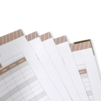 Planificateur financier à couverture rigide en spirale A5 personnalisé Cahier de richesse hebdomadaire quotidien Défi budgétaire Objectifs Papier imprimé Budget familial
