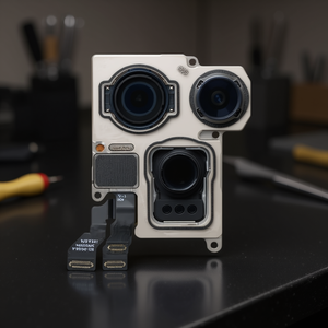 Cámara Trasera para iPhone 15 Pro Max Compatible con los Modelos A2849 A3105 A3106 A3108, Pieza de Repuesto Electrónica - Product Image 3