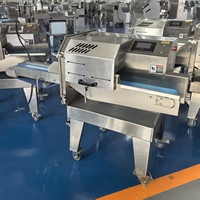 Trancheuse à viande professionnelle, trancheuse automatique à saucisses et à jambon, coupe-viande à épaisseur réglable, spécialement conçue pour la restauration