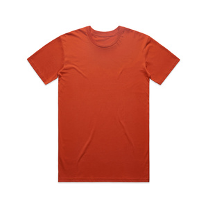 Camiseta de algodón sólido de silueta relajada para hombre con mangas cortas y construcción lateral sin costuras para movimiento sin restricciones - Product Image 5