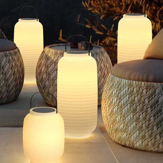 NEW Solar Christmas Lights IP65 Waterproof LED Warm White Garden Outdoor Solar Lamp Camping Light ROHS Certified