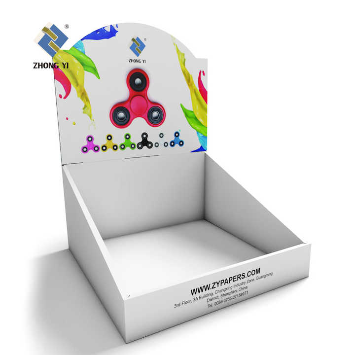 Custom POP Cardboard PDQ Display Stand Countertop Cardboard Display ...