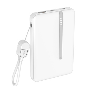 <span class=keywords><strong>Batterie</strong></span> <span class=keywords><strong>externe</strong></span> portable 10000 mAh, charge rapide 77W, écran LED, câble intégré <span class=keywords><strong>pour</strong></span> téléphone portable, utilisation en extérieur - Product Image 2