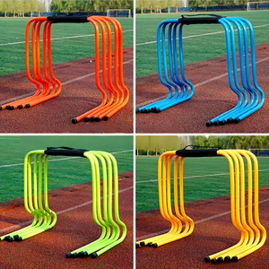 Barre d'agilité et de vitesse réglable en PVC pour enfants, équipement d'entraînement pour le football et le basketball - Product Image 4