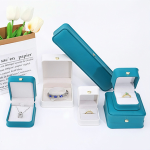 Boîte à bijoux en papier de luxe sur mesure en gros, emballage pour bracelets, boucles d'oreilles, colliers, boîte cadeau en velours, boîte à bijoux de marque <span class=keywords><strong>Cartier</strong></span>, boîte à bagues. - Product Image 4