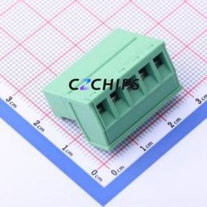 KF2EDGRK-5.0-5P Plug-in Terminal Block P=5mm Connector ( Connector Type: Plug )( Construction: 1x5P )( Pitch: 5mm ) - Product Image 2