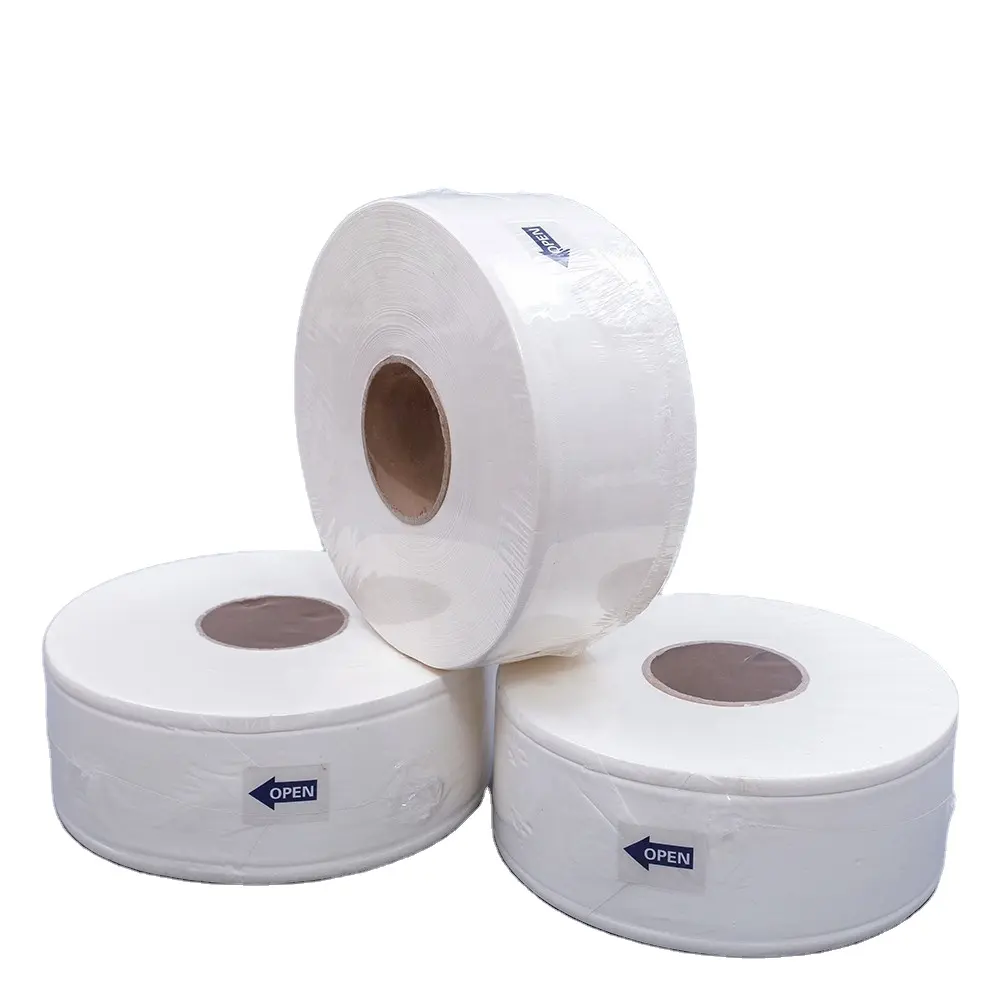 Özelleştirilmiş boyutu fabrika kaynağı yumuşak mini tuvalet kağıdı kağıt jumbo rulo